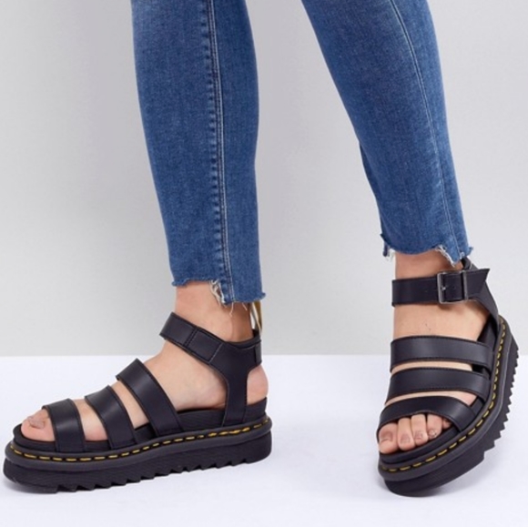 platform sandals doc martens